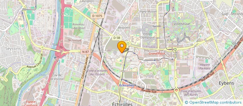 localisation de l'entreprise MONSIEUR EYUP BASARAN à ECHIROLLES