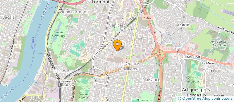 localisation de l'entreprise MONSIEUR EYUP-CAN OZKOSAR  LORMONT