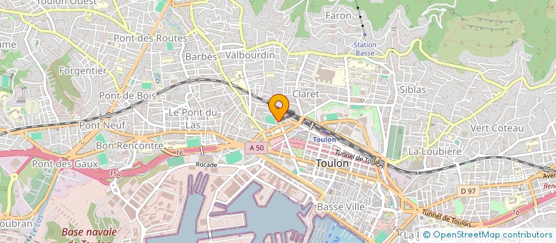 localisation de l'entreprise MONSIEUR EYUP CELIK  TOULON