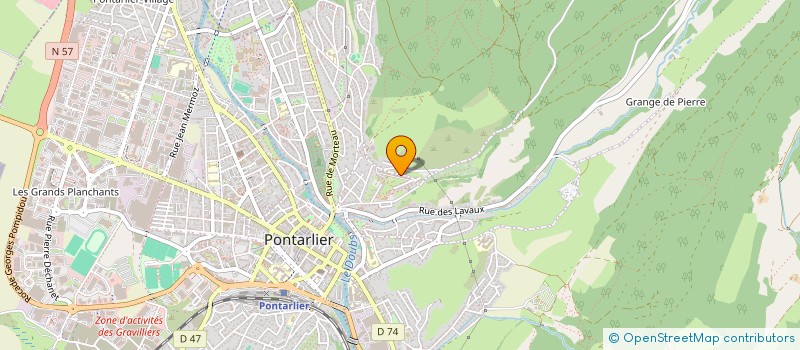 localisation de l'entreprise MONSIEUR EYUP CINAR à PONTARLIER