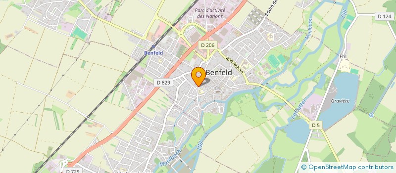 localisation de l'entreprise MONSIEUR EYUP DOLEK  BENFELD