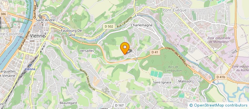 localisation de l'entreprise MONSIEUR EYUP KIZOGLU  VIENNE