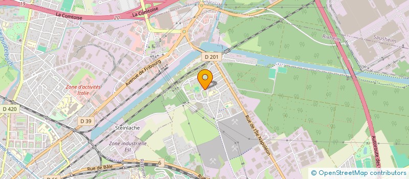 localisation de l'entreprise MONSIEUR EYUP TOPUZ  RIXHEIM