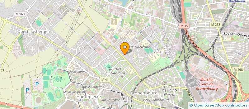 localisation de l'entreprise MONSIEUR EYYUBENSAR KESKIN à STRASBOURG