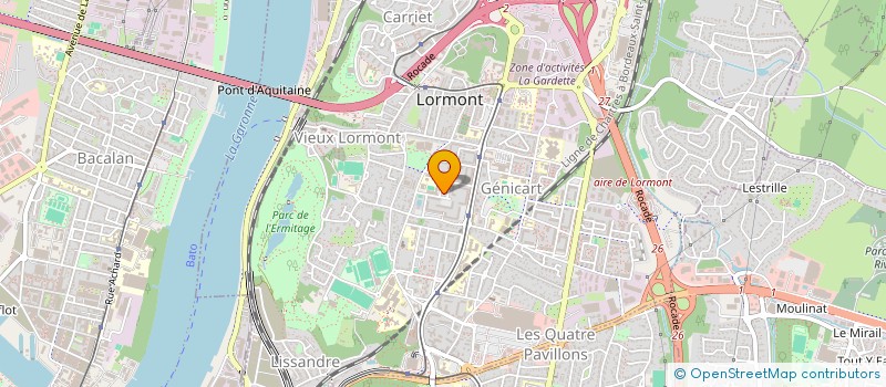 localisation de l'entreprise MONSIEUR EYYUP PISKIN  LORMONT