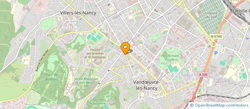localisation de l'entreprise MONSIEUR EYYUP YURT à VANDŒUVRE-LES-NANCY