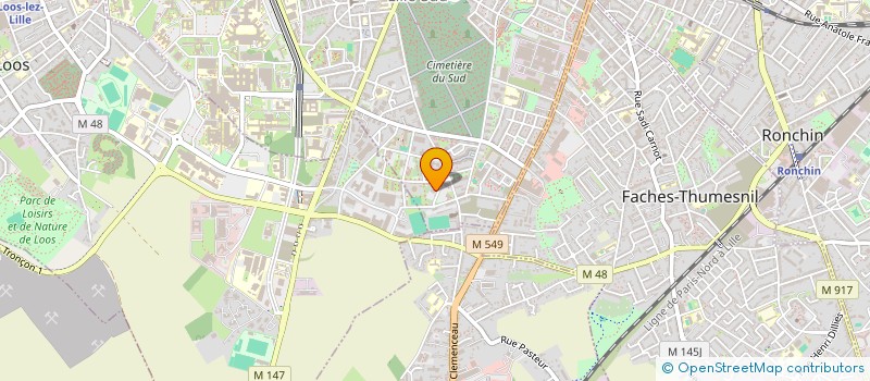 localisation de l'entreprise MONSIEUR EZACE THECIALDIN N'SATOU à LILLE