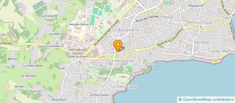 localisation de l'entreprise MONSIEUR EZALDIN KARAMA  SAINT-NAZAIRE