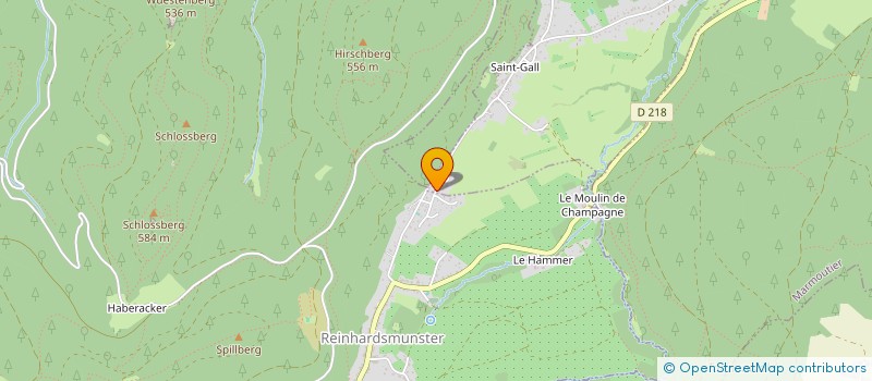 localisation de l'entreprise MONSIEUR EZATULLAH ARABZADA  THAL-MARMOUTIER