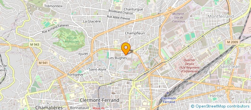 localisation de l'entreprise MONSIEUR EZATULLAH HOSSAINKHEL  CLERMONT-FERRAND