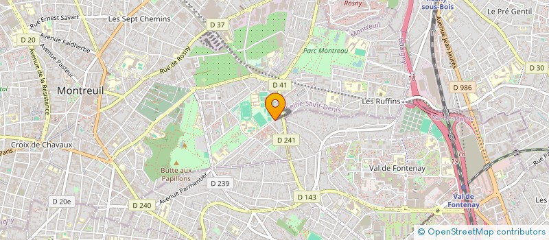 localisation de l'entreprise MONSIEUR EZATWAZIR TARAKHAIL à MONTREUIL