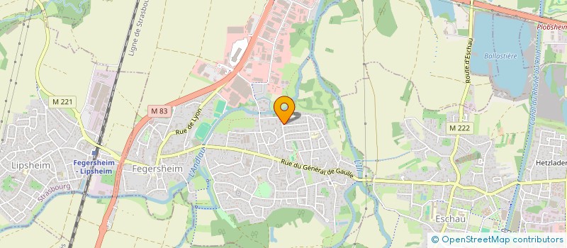 localisation de l'entreprise MONSIEUR EZECHIA CIOCA  FEGERSHEIM