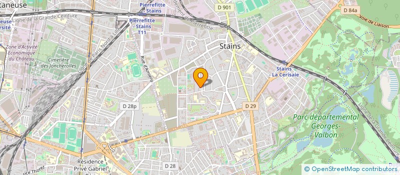 localisation de l'entreprise MONSIEUR EZECHIAS LOUIS à STAINS