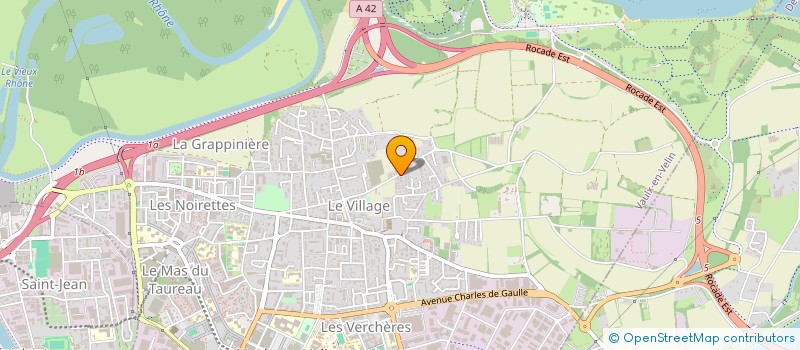 localisation de l'entreprise MONSIEUR EZECHIEL NSABIMANA  VAULX-EN-VELIN