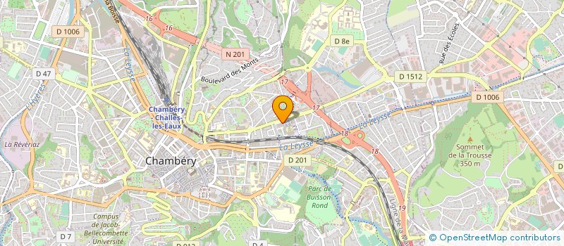 localisation de l'entreprise MONSIEUR EZEDDINE BRIKI à CHAMBERY