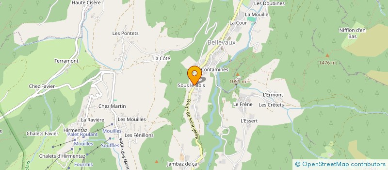 localisation de l'entreprise MONSIEUR EZEKIEL BOURIN  LULLIN