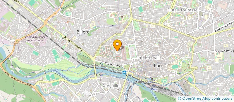 localisation de l'entreprise MONSIEUR EZEKIEL JIMENEZ à PAU