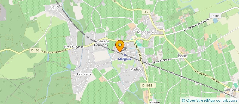 localisation de l'entreprise MONSIEUR EZEQUIEL BARREIRA MARQUES  MARGAUX-CANTENAC
