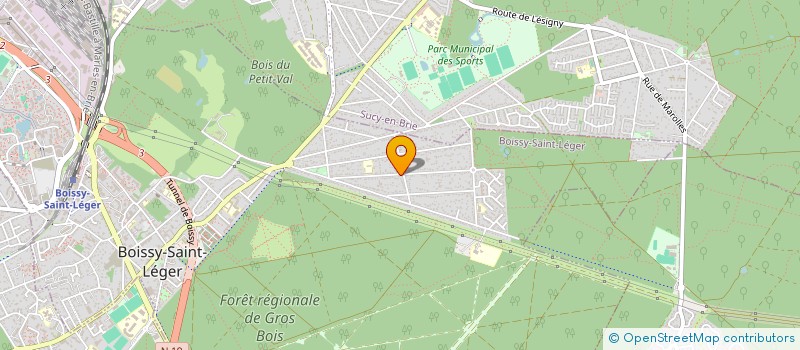 localisation de l'entreprise MONSIEUR EZEQUIEL DA SILVA FRANCISCO à BOISSY-SAINT-LEGER