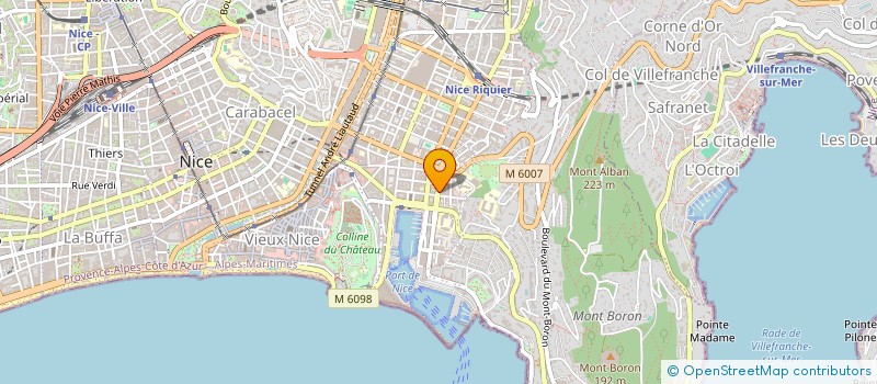 localisation de l'entreprise MONSIEUR EZEQUIEL GOMEZ à NICE