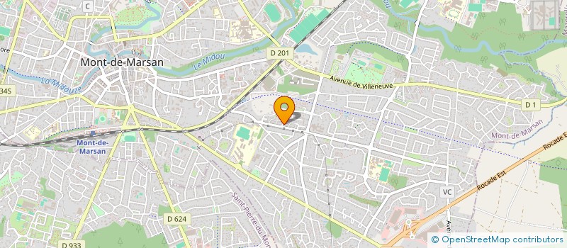 localisation de l'entreprise MONSIEUR EZEQUIEL JIMENEZ  MONT-DE-MARSAN