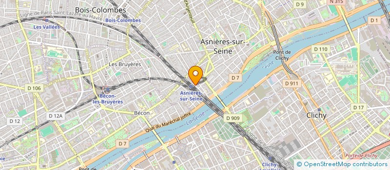 localisation de l'entreprise MONSIEUR EZEQUIEL PELLIZA  ASNIERES-SUR-SEINE