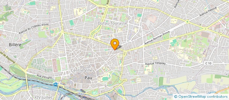 localisation de l'entreprise MONSIEUR EZEQUIEL SAEZ BRAVO à PAU
