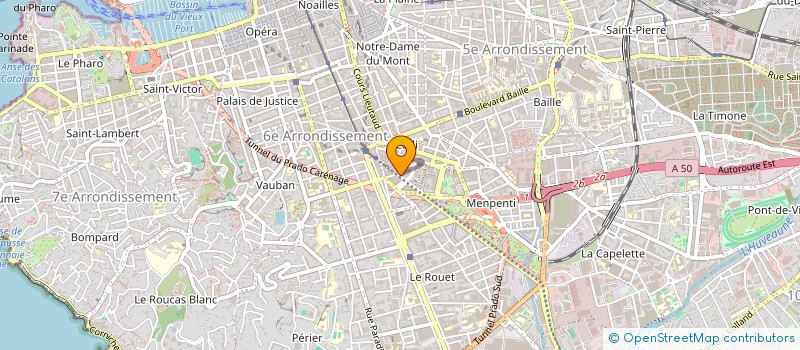 localisation de l'entreprise MONSIEUR EZHARULLAH BAHADOORY à MARSEILLE