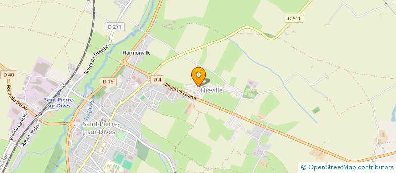 localisation de l'entreprise MONSIEUR EZI EDORH TOSSA  SAINT-PIERRE-EN-AUGE