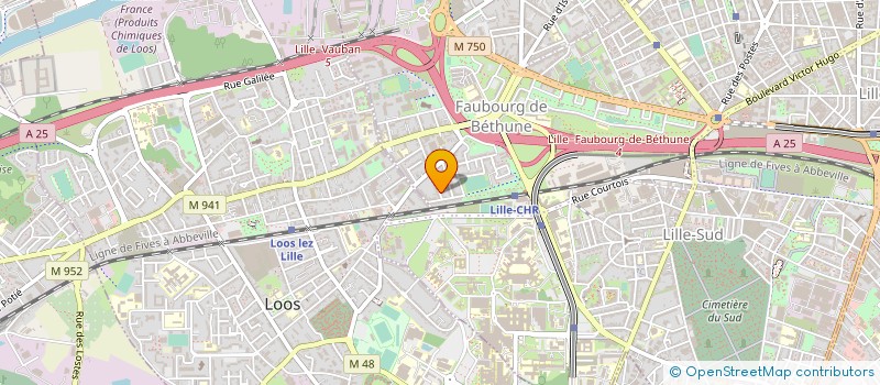 localisation de l'entreprise MONSIEUR EZZA MALAK à LILLE