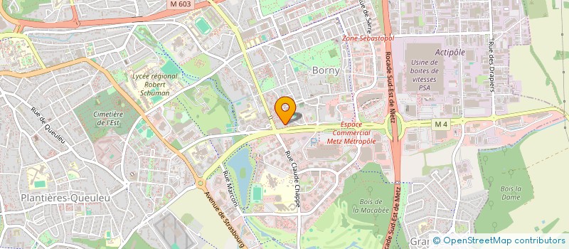 localisation de l'entreprise MONSIEUR EZZAT KAMEL MOHAMMED  METZ