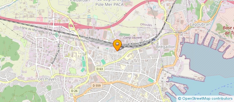 localisation de l'entreprise MONSIEUR EZZEDDINE ABED RABAH  LA SEYNE-SUR-MER