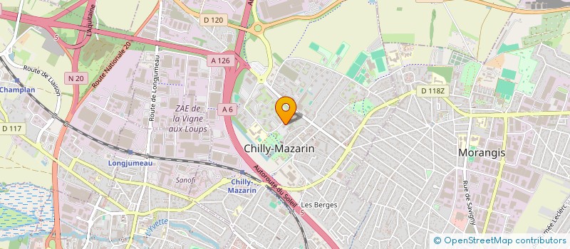 localisation de l'entreprise MONSIEUR EZZEDDINE CHAFFAR à CHILLY-MAZARIN