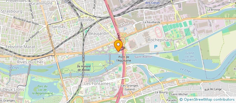 localisation de l'entreprise MONSIEUR EZZEDDINE EMBIA  TOURS