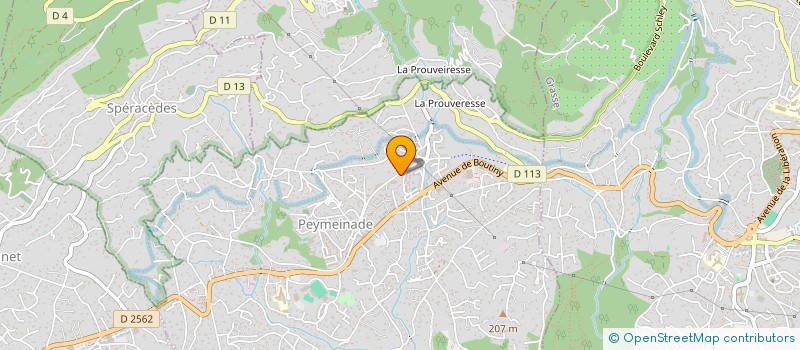 localisation de l'entreprise MONSIEUR EZZEDDINE SNOUSSI  PEYMEINADE