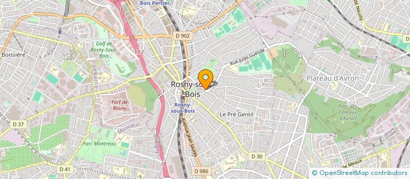 localisation de l'entreprise MONSIEUR EZZEDDINE ZAOUI à ROSNY-SOUS-BOIS
