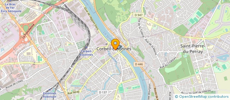 localisation de l'entreprise MONSIEUR EZZEDINE EUTAMENE à CORBEIL-ESSONNES