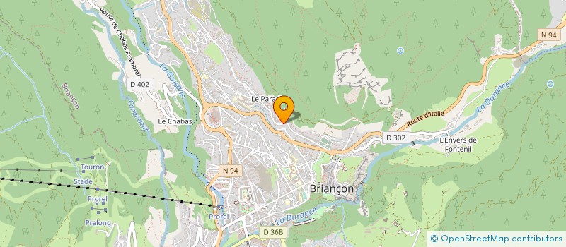 localisation de l'entreprise MONSIEUR EZZEDINE FARAJ  BRIANCON