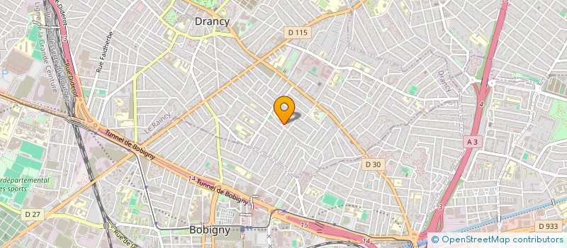 localisation de l'entreprise MONSIEUR EZZEDINE GATFAOUI à DRANCY