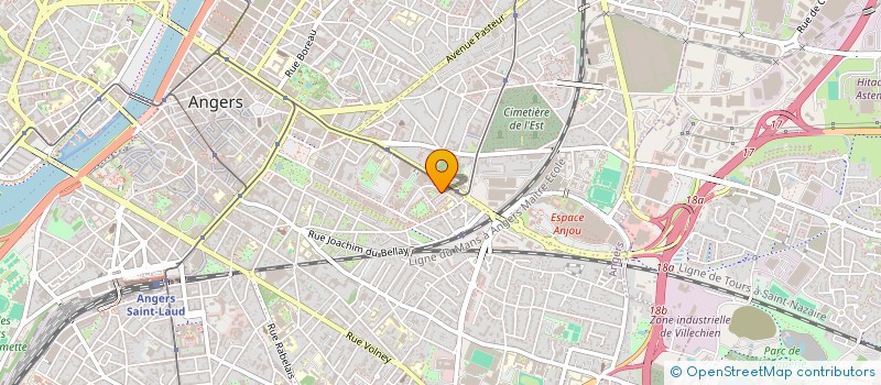 localisation de l'entreprise MONSIEUR EZZEDINE ISSA ABDELRASSUL à ANGERS