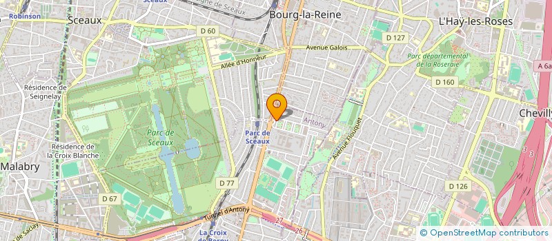 localisation de l'entreprise MONSIEUR EZZEDINE KOUT à ANTONY