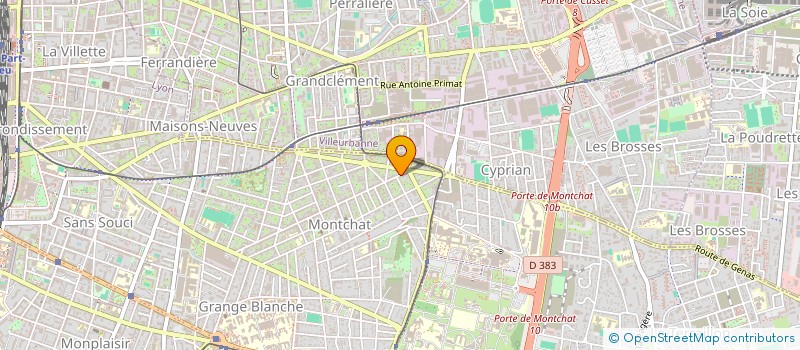 localisation de l'entreprise MONSIEUR EZZEDINE LABIADH  LYON