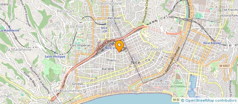localisation de l'entreprise MONSIEUR EZZEDINE SAHLI à NICE