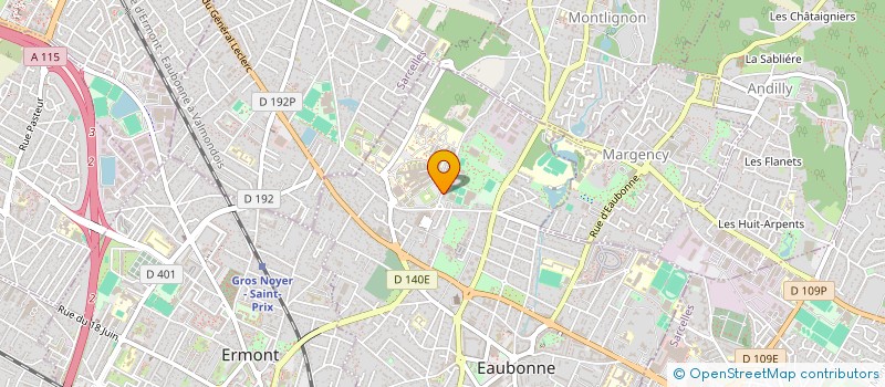 localisation de l'entreprise MONSIEUR EZZOUBIR ABOUL HILAL à EAUBONNE