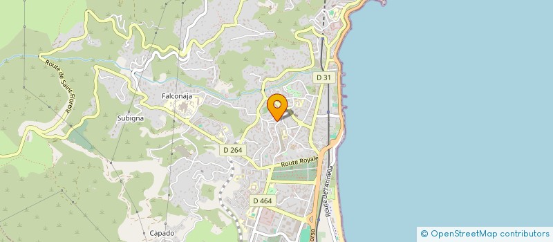 localisation de l'entreprise MONSIEUR FAAIM ADDALL à BASTIA