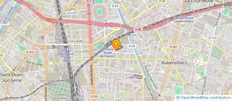 localisation de l'entreprise MONSIEUR FABE BAMBI  SAINT-DENIS