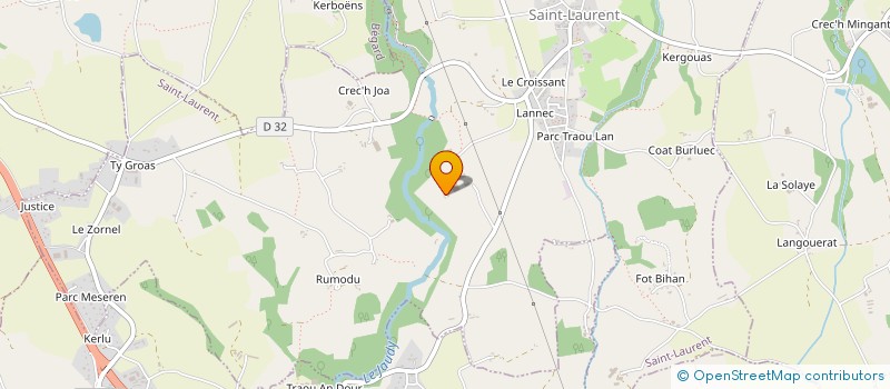 localisation de l'entreprise MONSIEUR FABIA LO BLANCO  SAINT-LAURENT