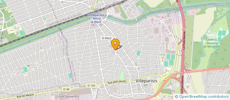 localisation de l'entreprise MONSIEUR FABIAN AUR à VILLEPARISIS