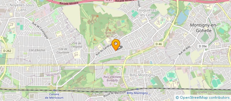 localisation de l'entreprise MONSIEUR FABIAN BOEL  FOUQUIERES-LES-LENS