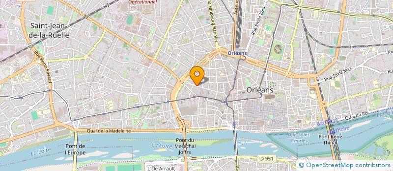 localisation de l'entreprise MONSIEUR FABIAN BORDE  ORLEANS
